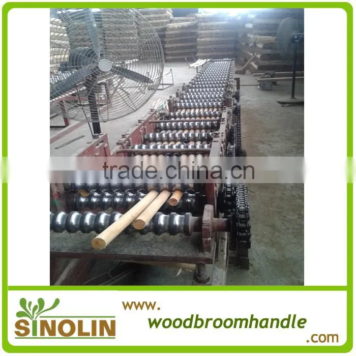 straightening broom stick making machine