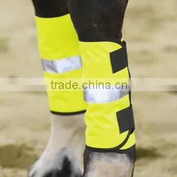 Horse Reflective Safety High Visibility Leg Boots