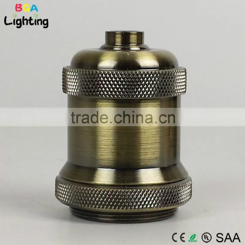 E26 Aluminum metal ceiling lamp socket for suspension lamp