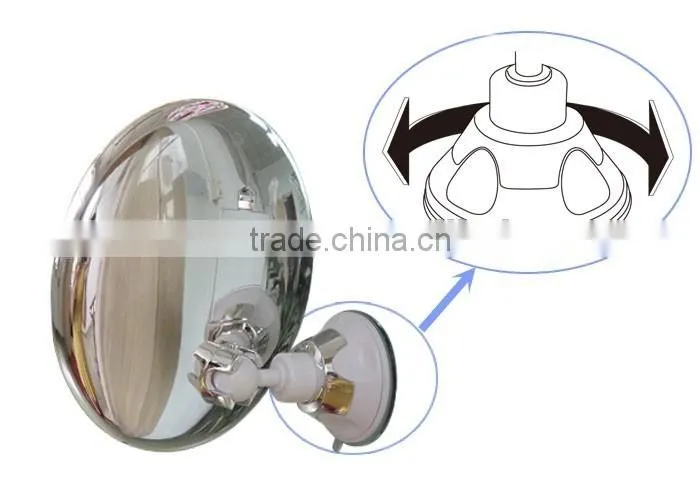 Adjustable Makeup Mirror LED Lighted Vanity Bathroom Mirror Sensitive button