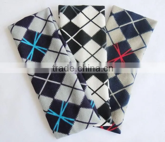 leopard wool sports stretchy headbands hair band