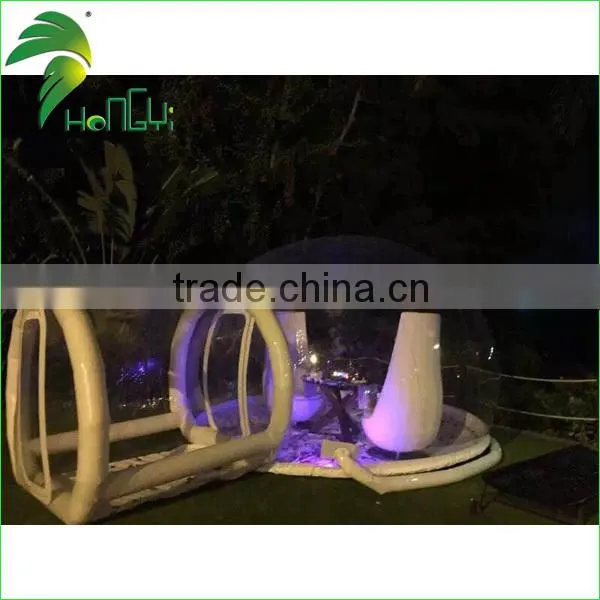 Attractive Waterproof Outdoor Event Popular Inflatable Clear Camping Tent