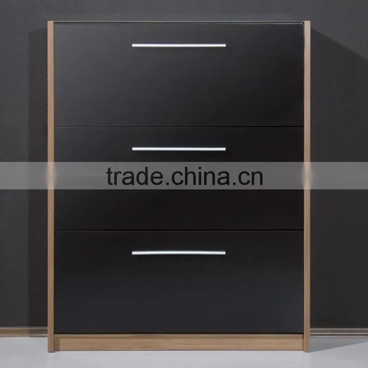 Bedroom Shoe Cabinet Soft Close Pull Out Shoe Rack with Movable Rack Double-layer Shoe Cabinet Fitting