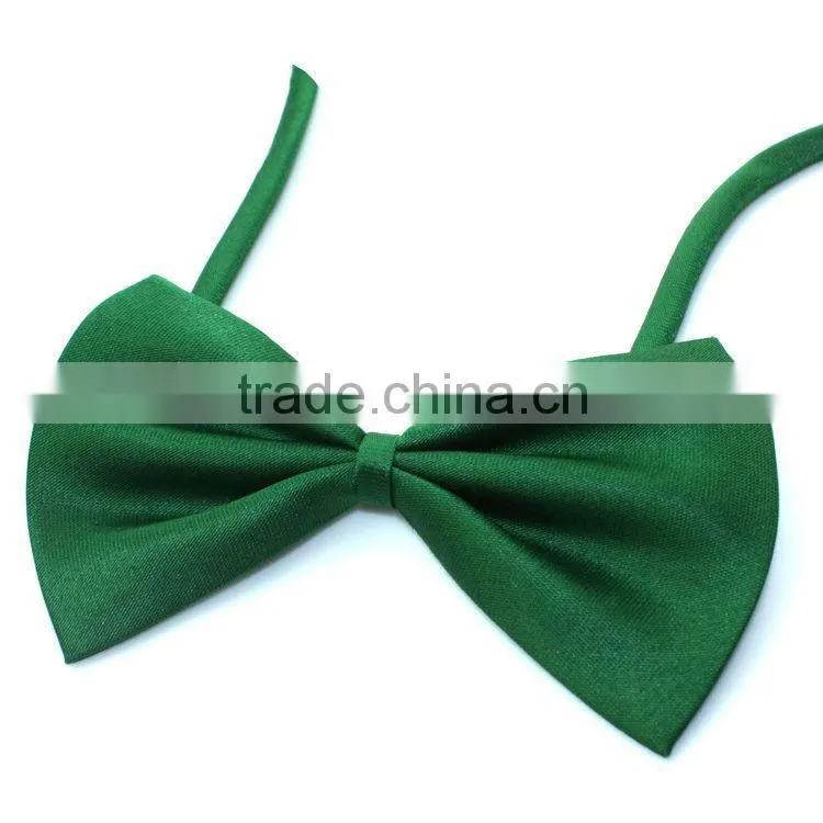 2013fashion design 100%silk self bow tie wholesale