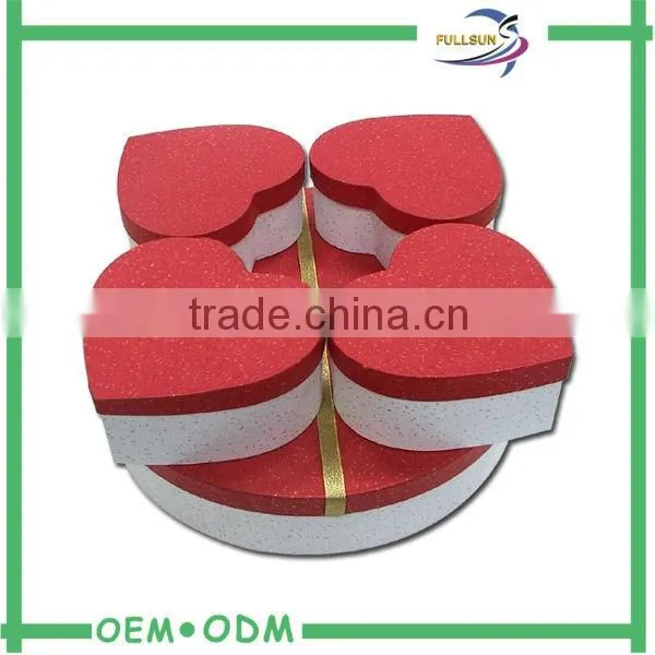Latest product novel design colorful handmade wedding candy box