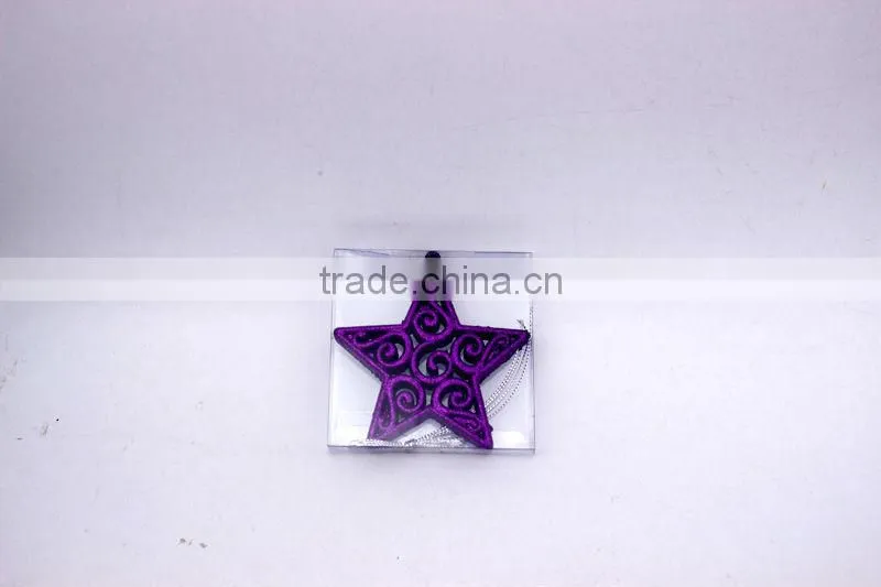 4PK DIE-CUT CHRISTMAS PENDANT ORNAMENTS