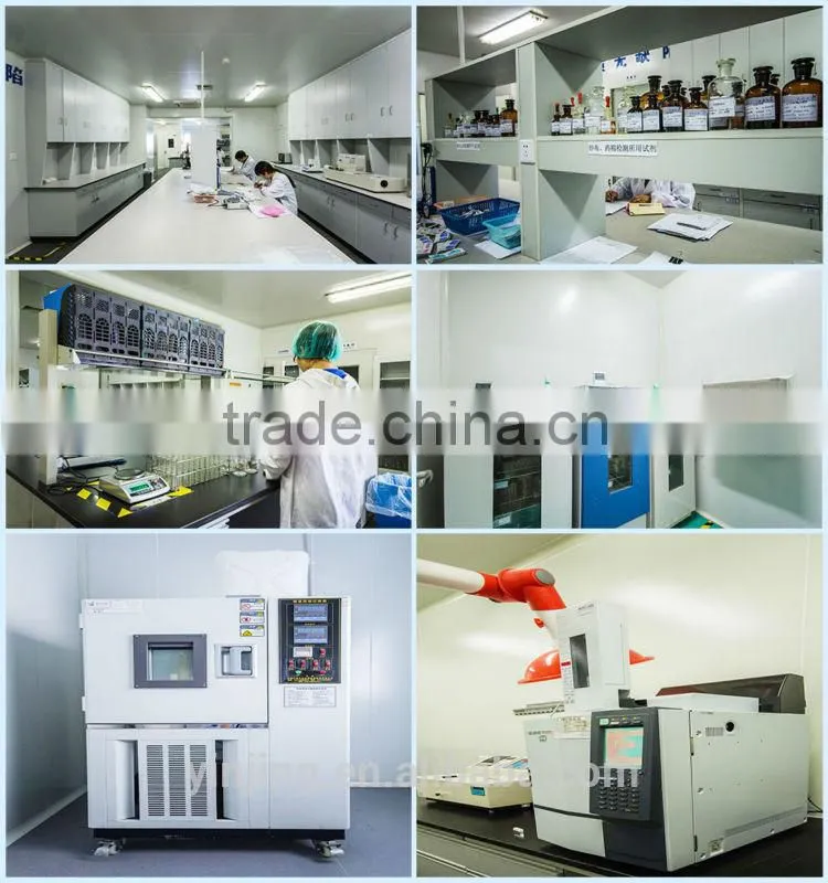 CHG and alcohol pad made by spunlace nonwoven