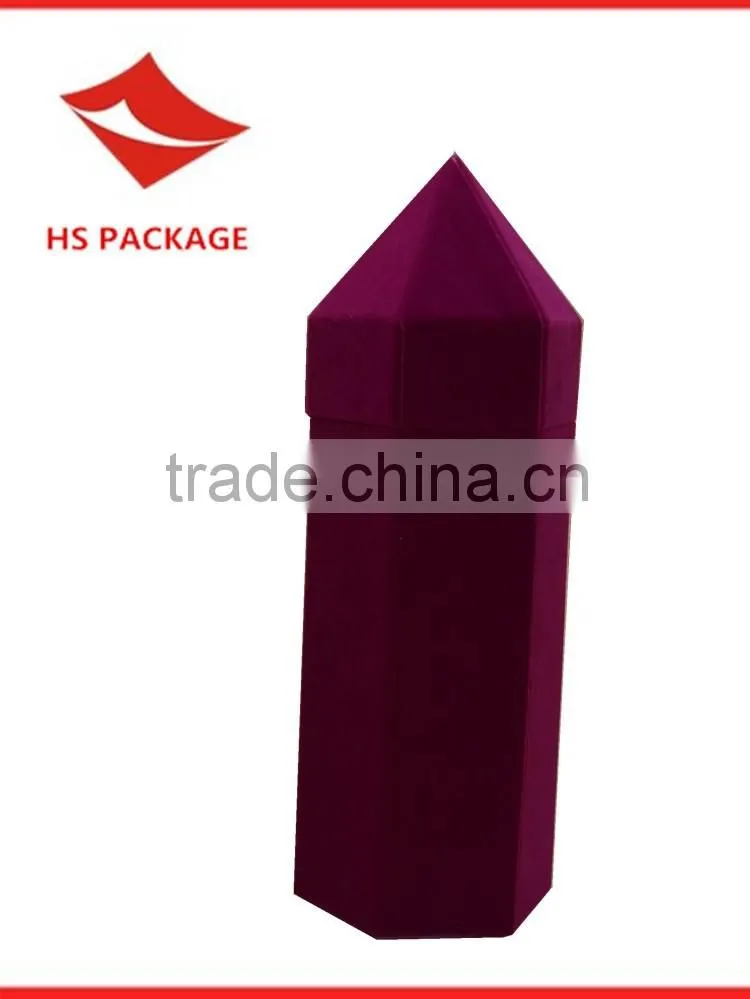 flocking pencial shaped box