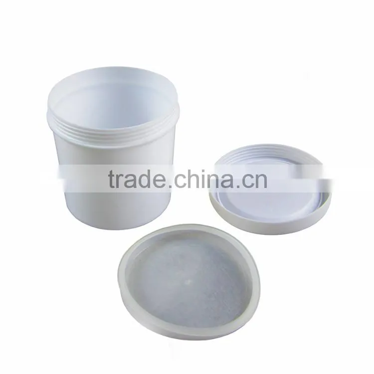 1L pail plastic paint bucket with screw lid