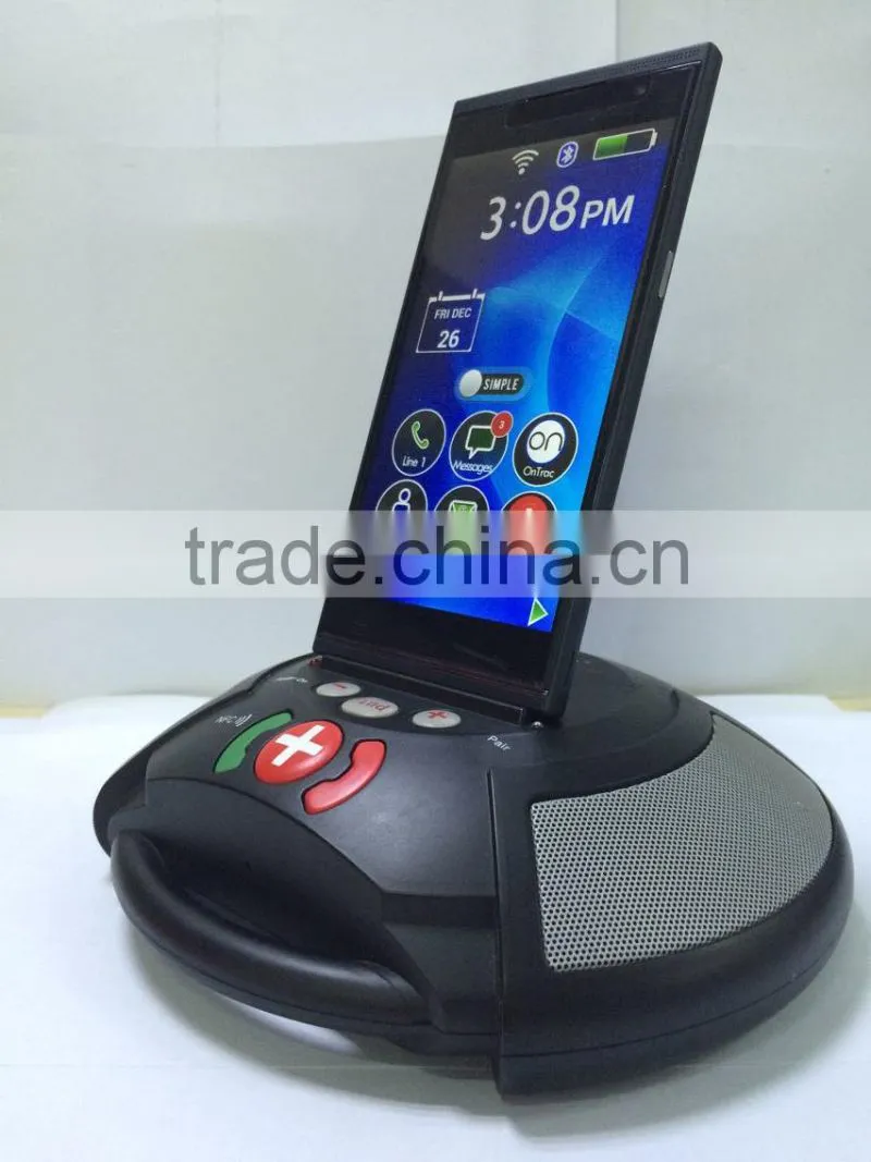 Bluetooth4.0 emergency call speaker base long connect distance