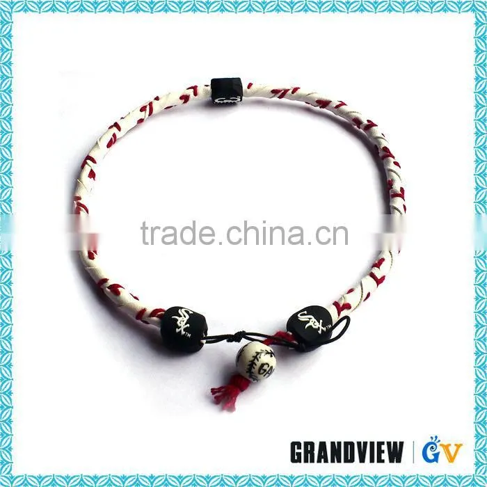 Latest design sport useful cheap personalized baseball charms necklace