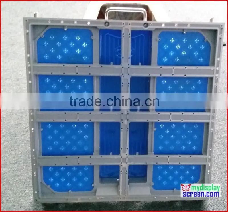 p4 indoor rental cabinet, die casting design,512mm*512mm, 4MM 1256*128 module use