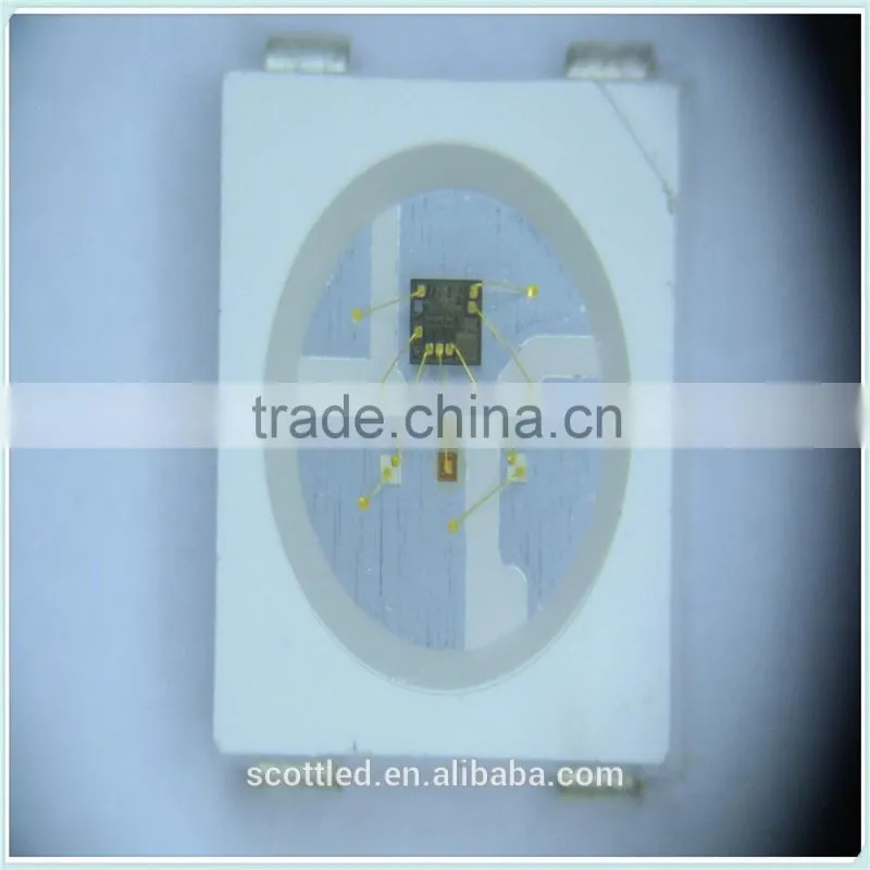 SK6812MINI-5050;SK6812 adressable full color RGB 5050 LED light source with black frame;with built-in chip