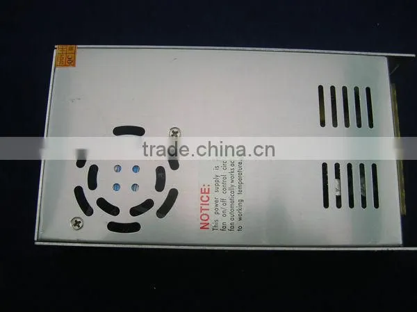 360W Switching Power Supply;88 ~ 264VAC input;12V/360W output, CE and ROHS approved