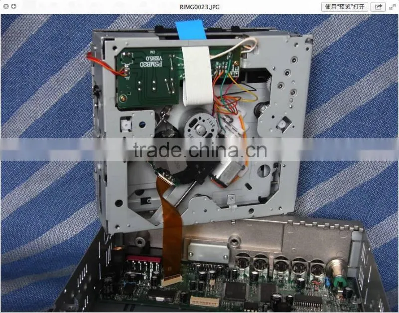 Detachable auto radio mp3