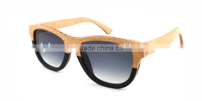 Custom made plywood sunglasses, wood sunglasses China