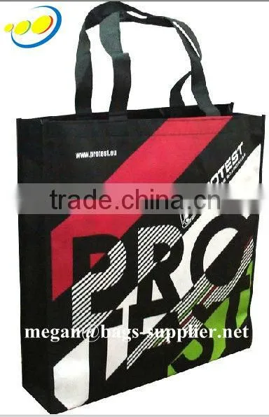 reusable pp woven bag with handle