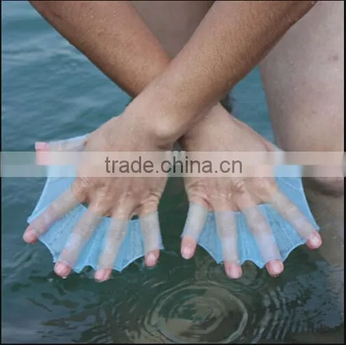 Silicone Swimming Frog Finger Fins