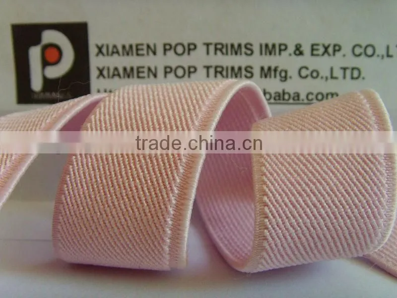 High quality pink elastic band for underwear