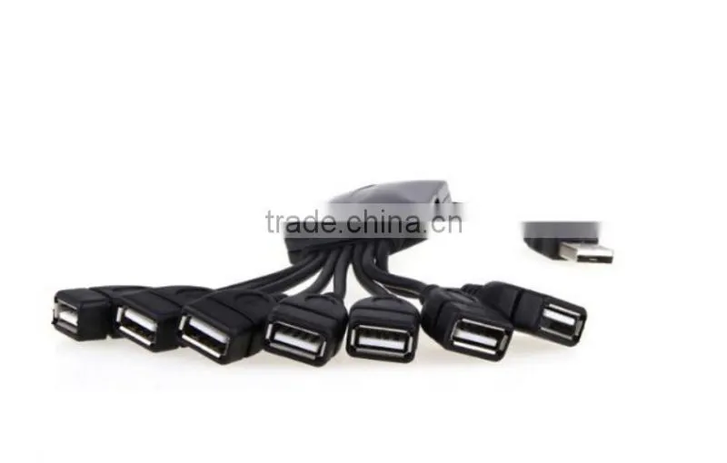 High Speed HUB Octopus Shaped USB 2.0 7 Port USB Hub