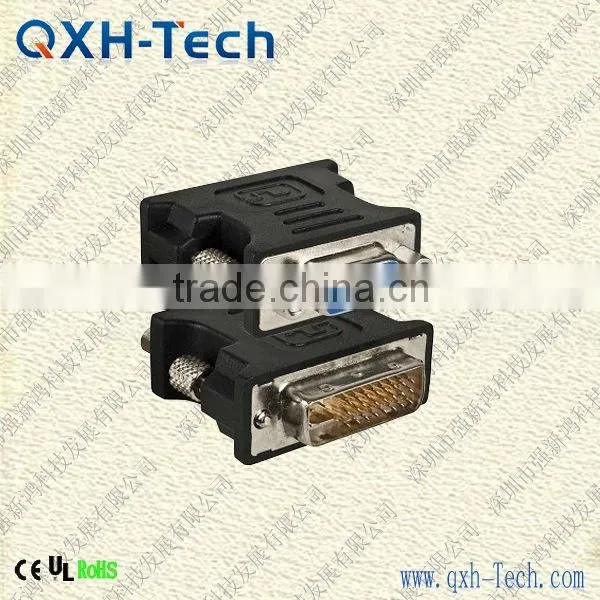 PC connecting Male to Female HDB15 to DVI 24+5 adpater driver