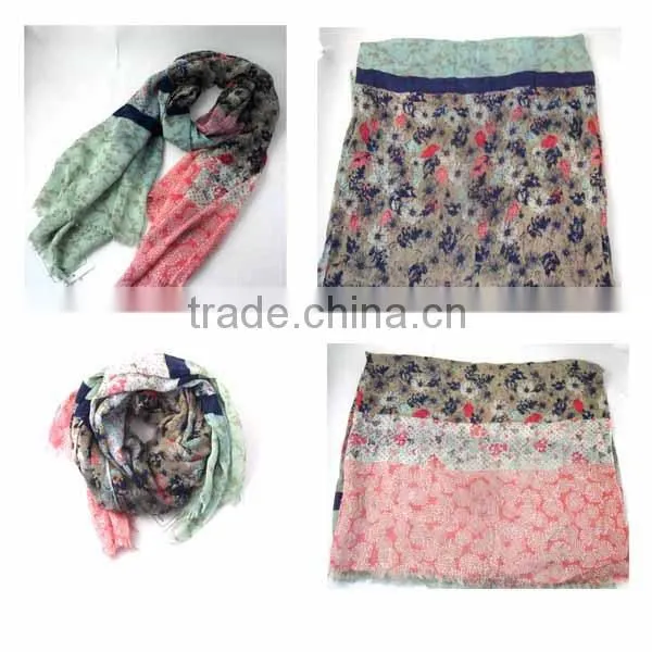 2015 viscose scarf for soft handing