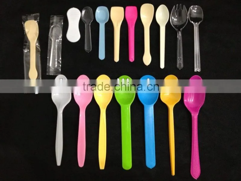 plastic PP PS BIODEGRADABLE spoon ice cream spoon gelato spoon yogurt spoon