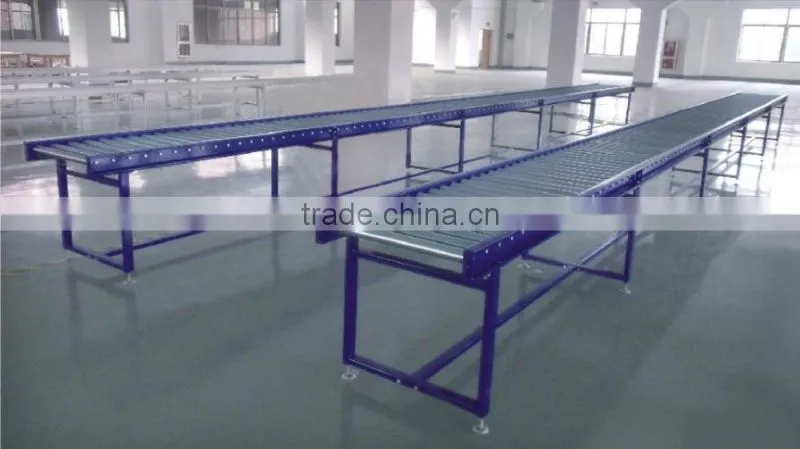 Gravity roller conveyor