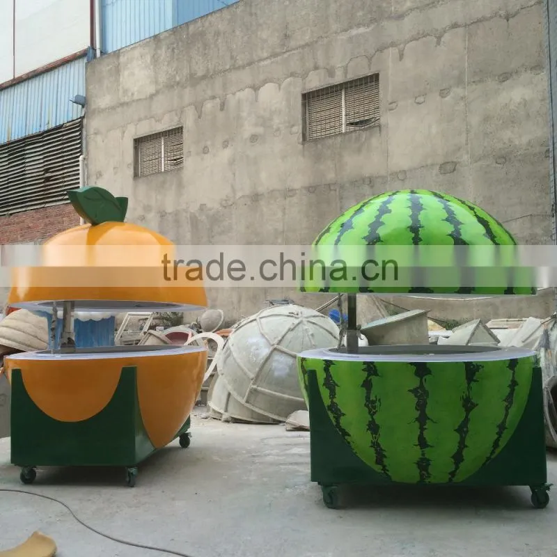 Useful kiosk design /transportable fibreglass kiosk/frozen yogurt kiosk shop