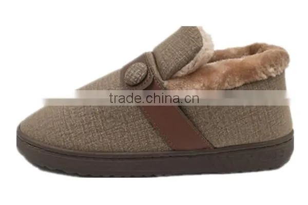 New Design Boot EVA Outsole Men Snow Boot With Fur Cover