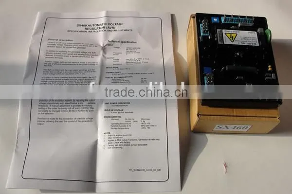 automatic voltage regulator AVR SX460 for Generator