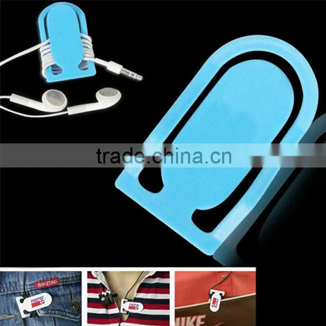 Plastic Wound Headphones Cable Tidy