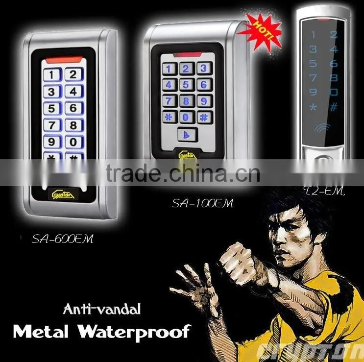 electric door lock with cover plate