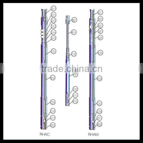 API 11AX Stationary Barrel Bottom Anchor Rod Pump
