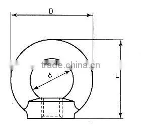 DIN582 eye nut