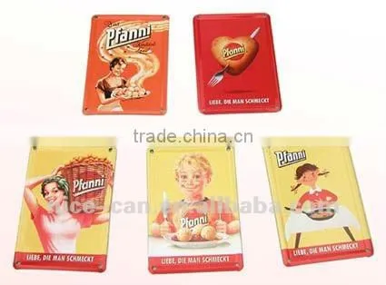 Tin Cards tin sign home decoration fridge magnet tin sign