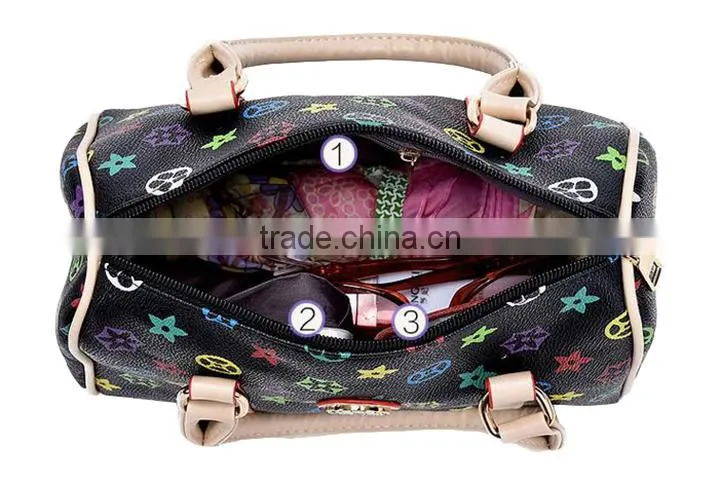 Hot sale fashion custom hand lady hand bag stock
