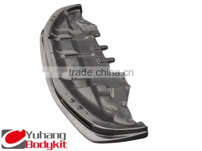 Skyline R35 GTR Top Secret Style Front Lip w/ Undertray Front Diffuser