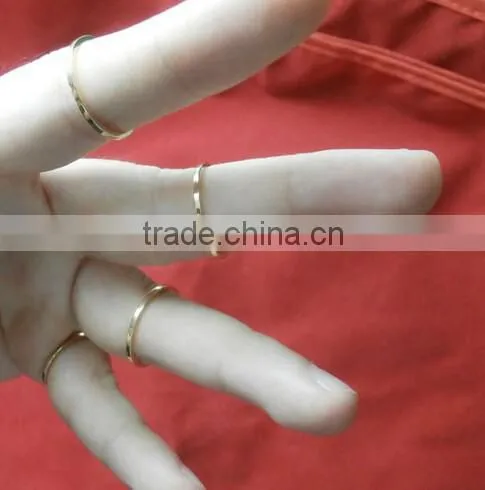 Women Gold Plated Rings Above Knuckle Midi Ring