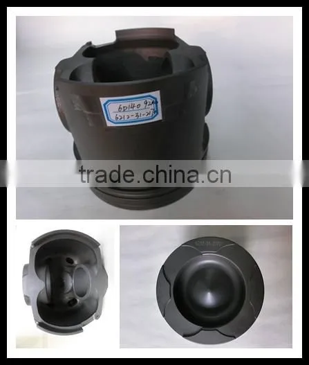 low price Engine Spare Parts 6D140 6212-31-2170 Piston excavator