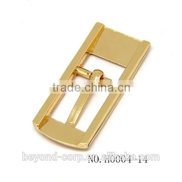 14mm small slim H shape buckle for handbag narrow tri-glide buckle thin window buckle