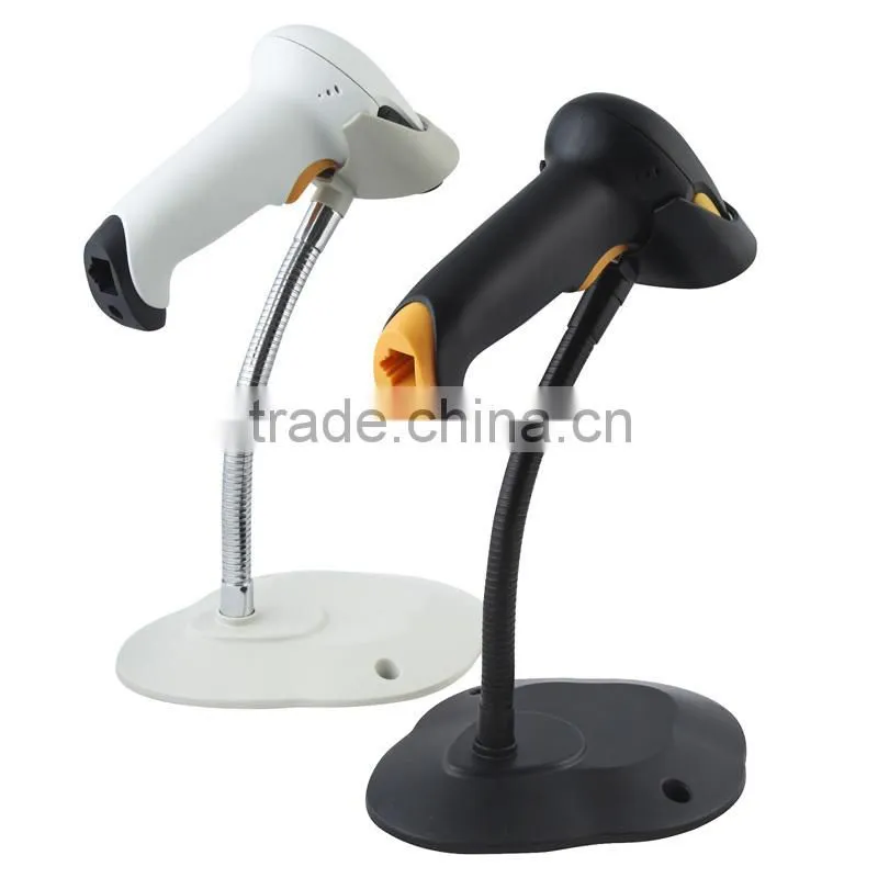 Auto laser barcode scanner with stand, barcode scanner hot sell