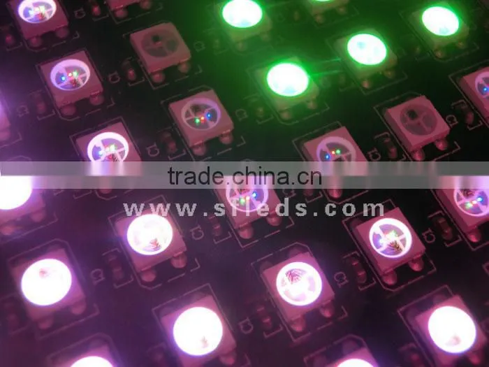 Rgb Led Matrix APA104 /WS2812 build-in IC flexible rgb led panel lighting
