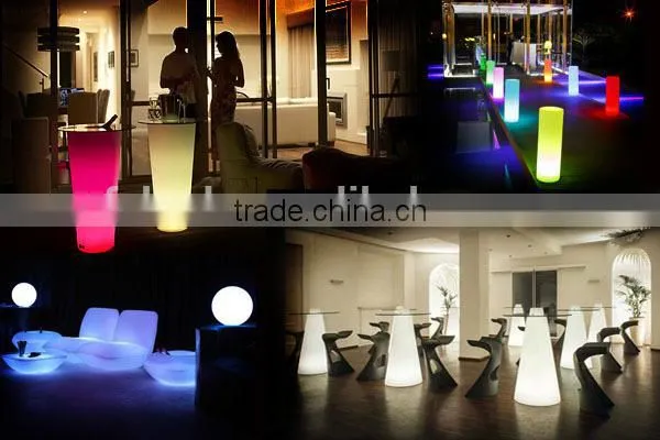 Wireless LED furniture light/IR remote LED light base source for PE furniture