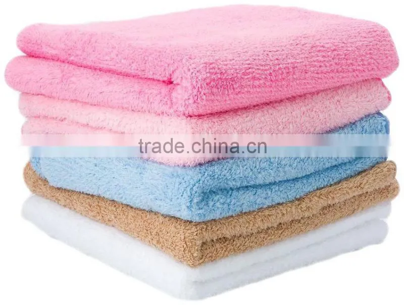 Pastel Color Soft Fluffy 1 Ply Suede Blanket for single