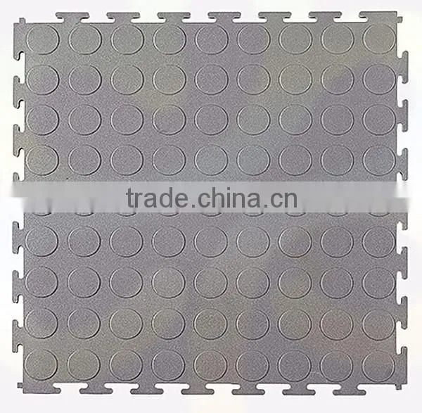 pvc coin interlocking mat