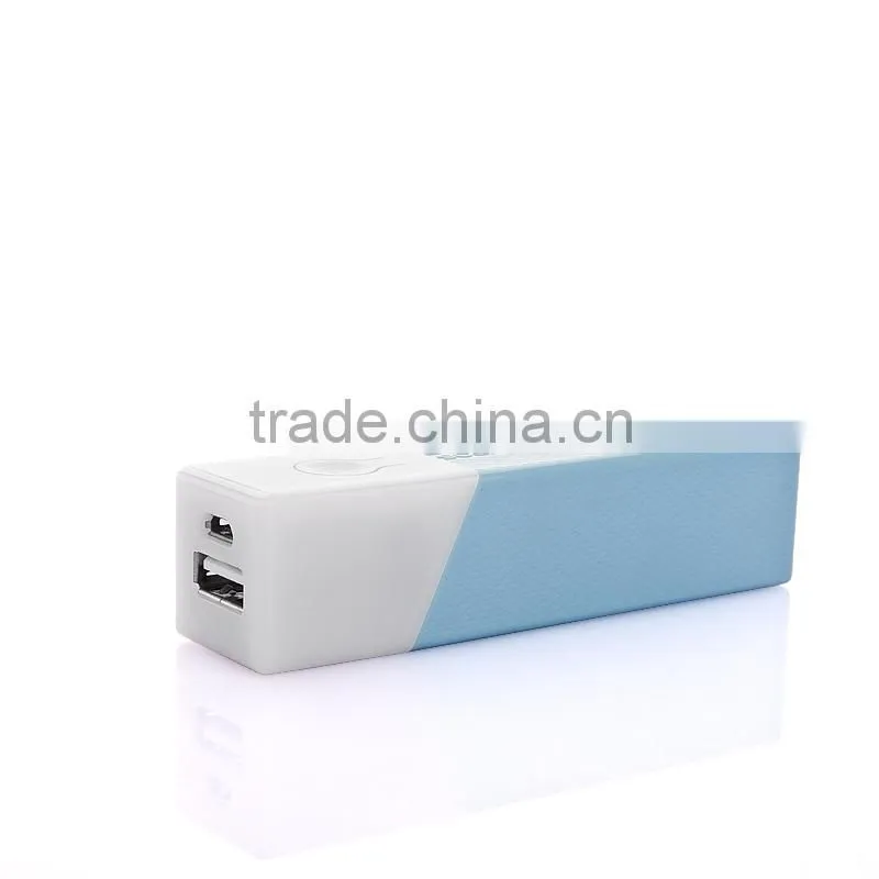 TPOS Lipstick power bank mini battery pack smart slim mobile charger with 2000mah for mobiles,MP3,MP4,electron