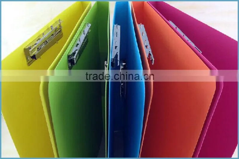 Good Quality A4 Size Hard Cover PP Plastic File Folder