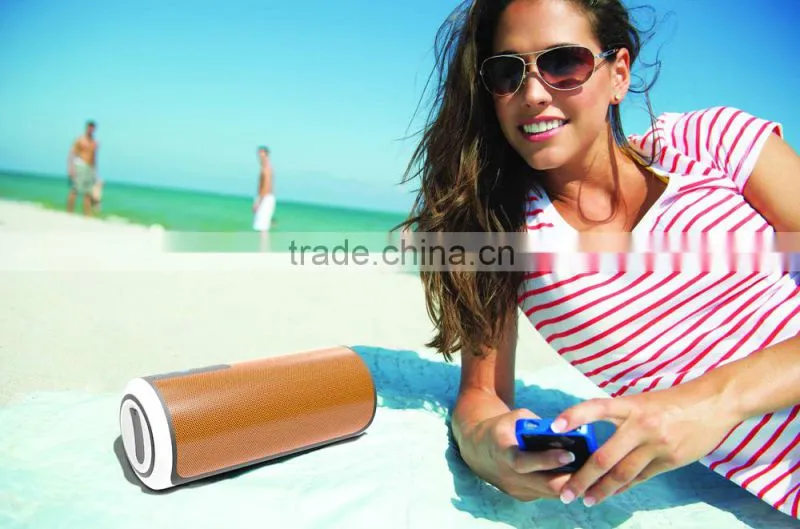 2015 Portable Stereo Outdoor Portable Mini Bluetooth Speaker With NFC Waterproof IPX4