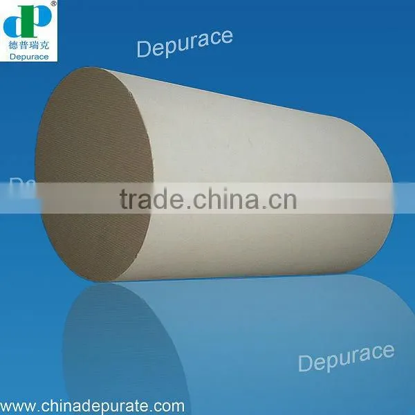 Small universal metal honeycomb for cutt-off saw catalyst